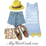 Summer Style: I met God, she has an afro